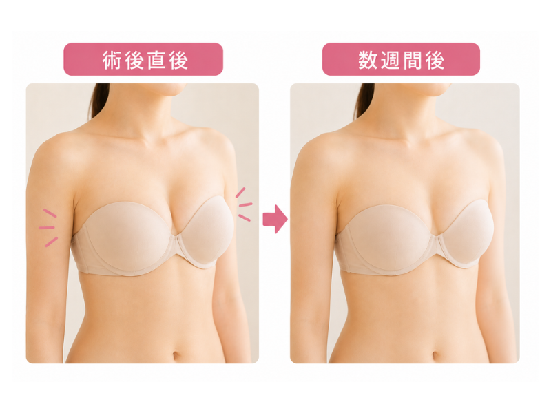 コンデンスリッチ豊胸は定着しない？定着率50-70%の真実と医師が教える術後ケア