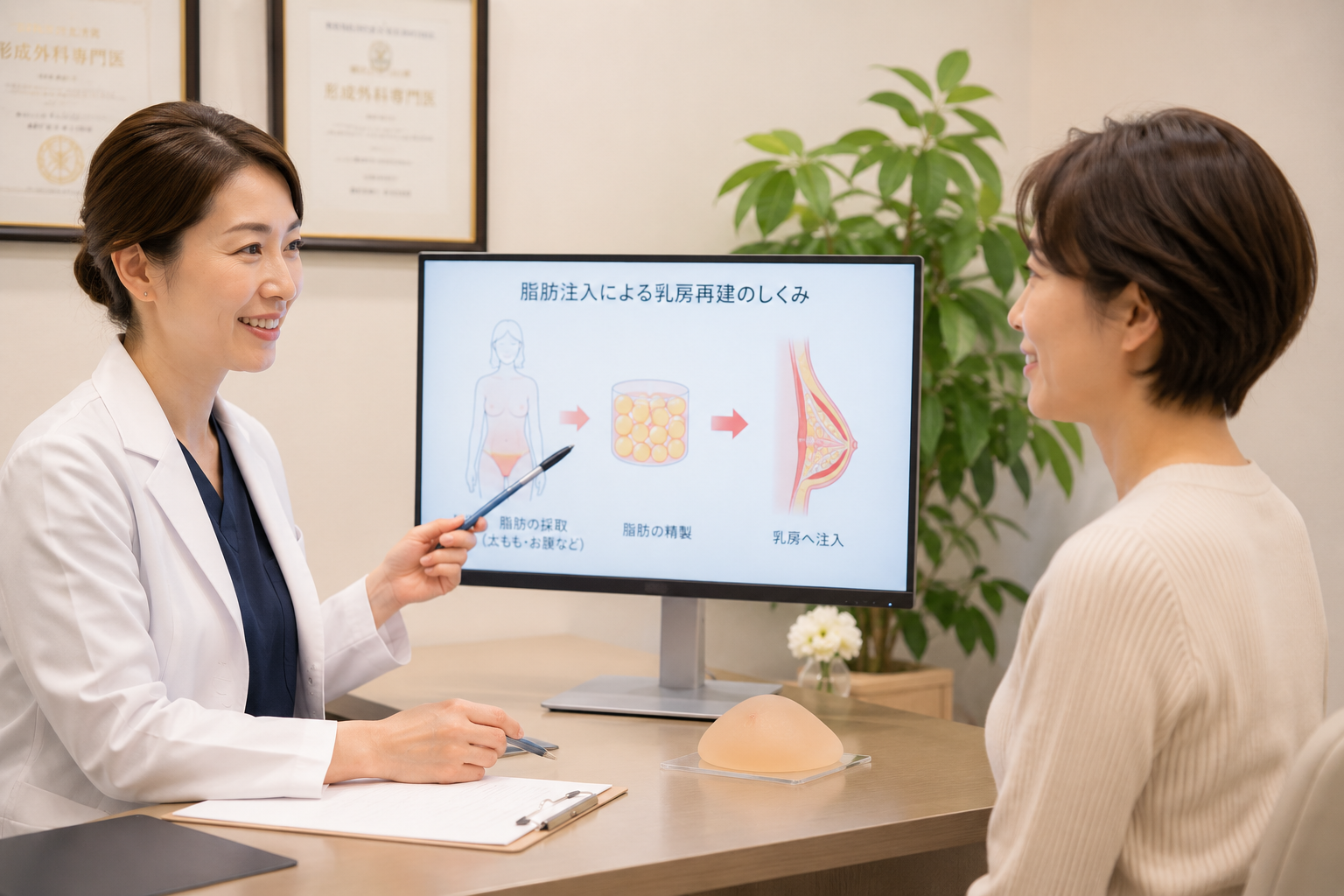 脂肪注入による乳房再建ガイド｜自然な仕上がりを叶える最新技術と後悔しないための全知識